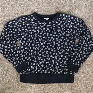 American Eagle Medium Daisy Crewneck Sweater
